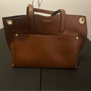 Calvin Klein Tan Leather Tote